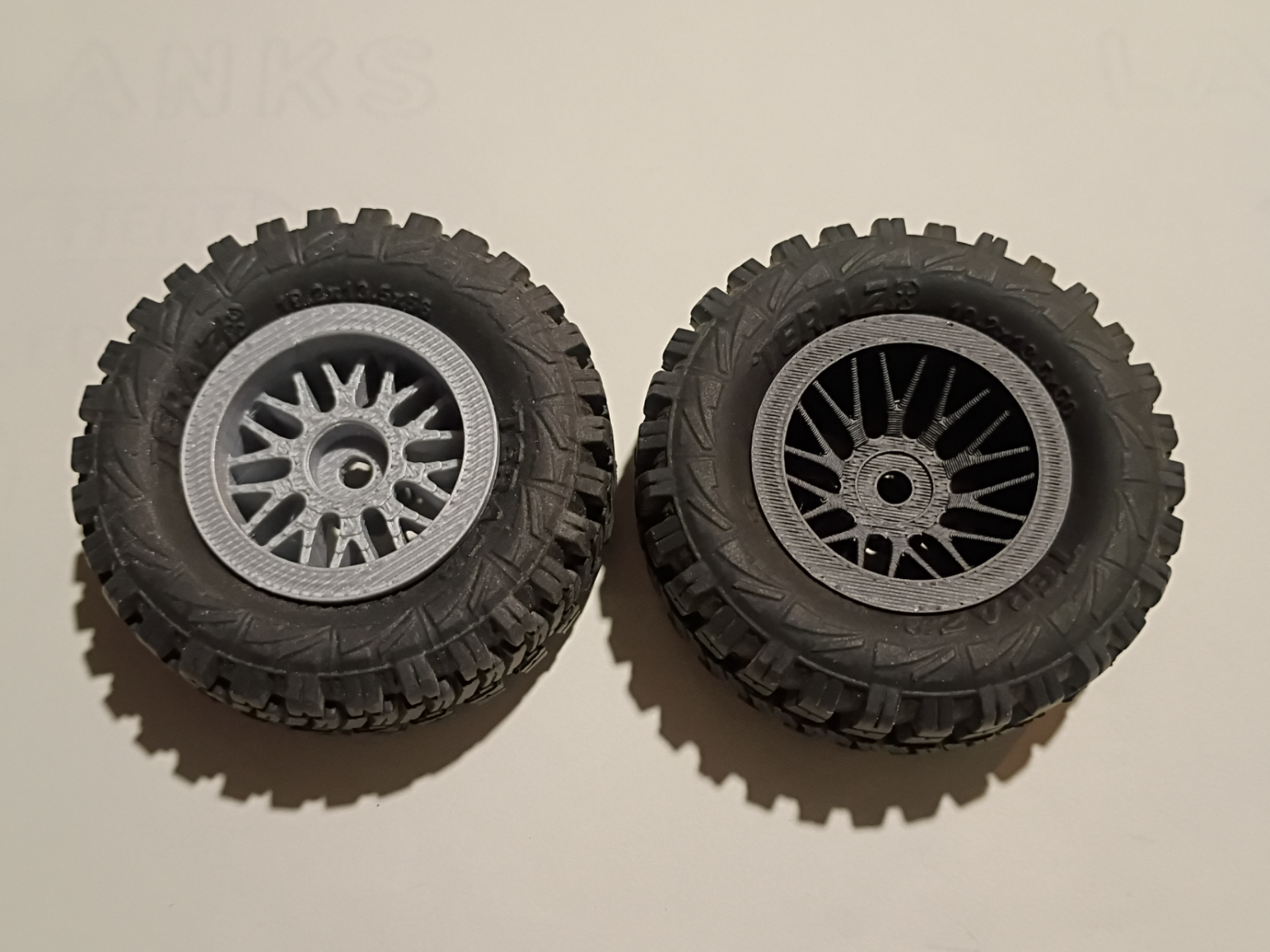 1.2 RC CRAWLER WHEELS