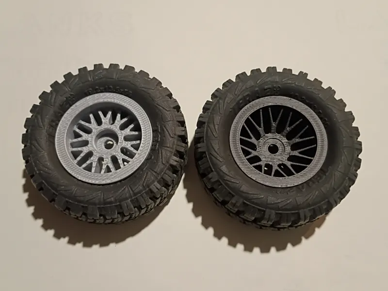 1.2 RC CRAWLER WHEELS