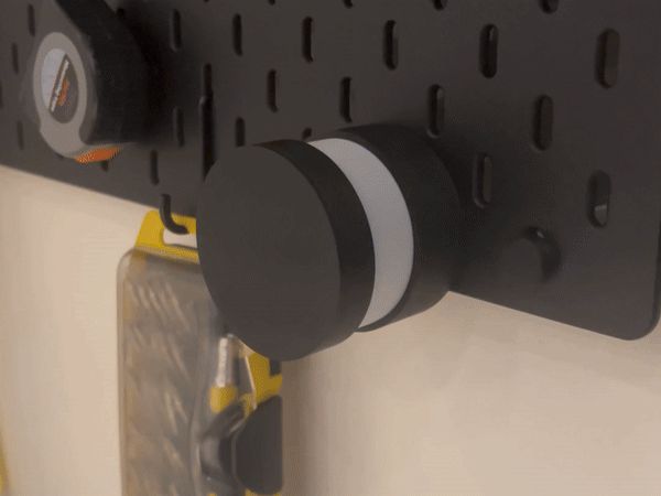 Skadis Pegboard Lamp - LED Lamp Kit 001