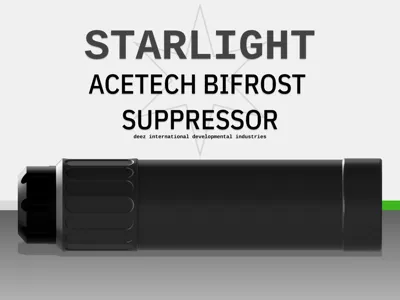 Starlight - Airsoft Suppressor for Bifrost Tracer