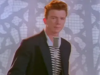 Never Gonna Give You Up qr code without ams