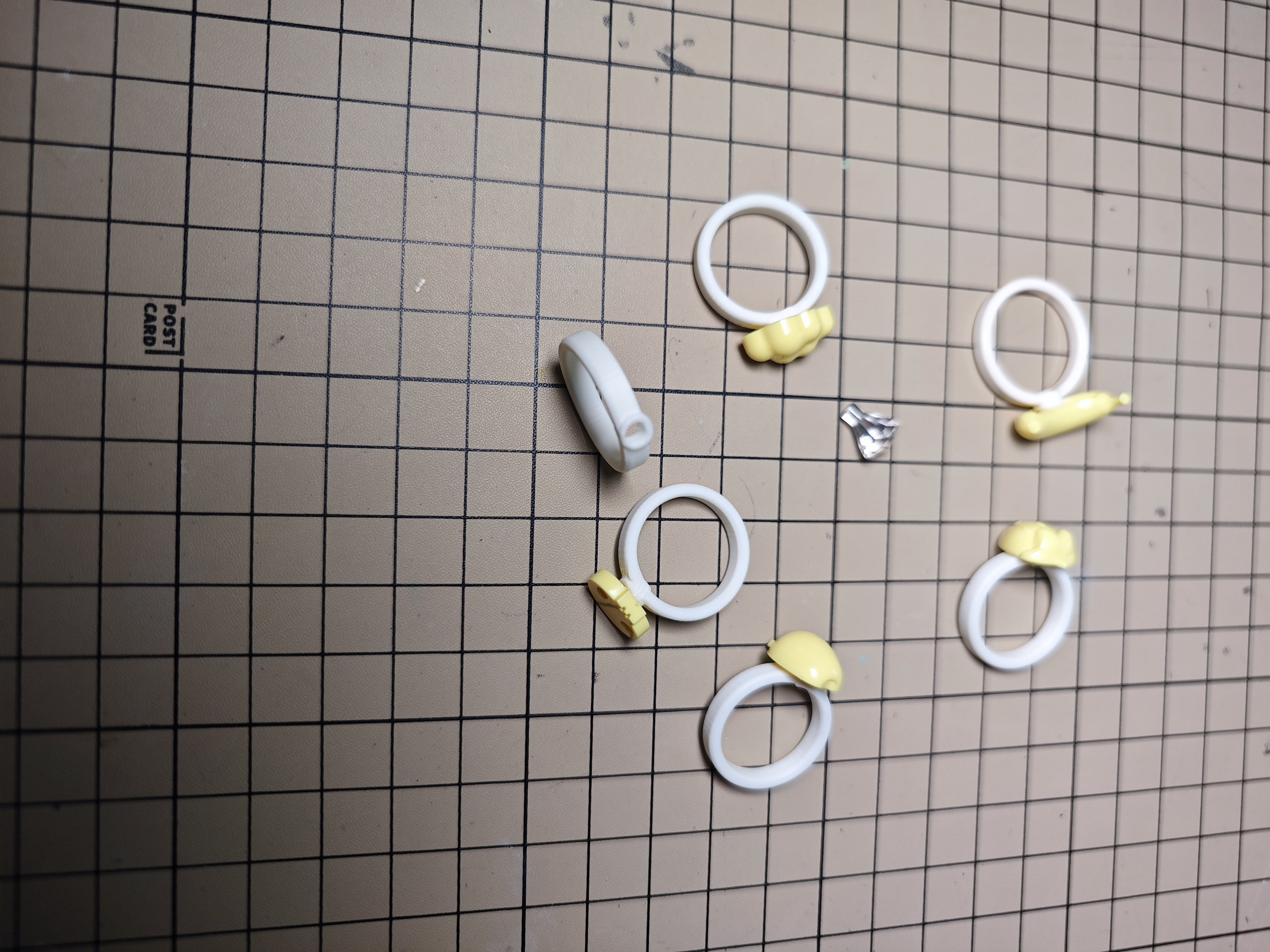 Miniatura 5 do modelo 3D LEGO零件--戒指托