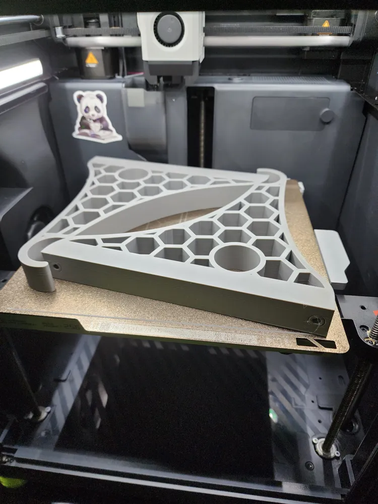 Wall Mounted Fillament Rack V2 - 2 Bar - Free 3D Print Model - MakerWorld