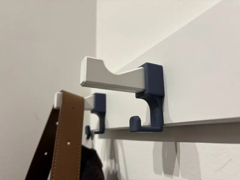 Additional Hook for IKEA KUBBIS Coat Rack