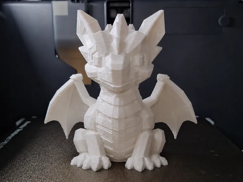 Low Polly Skeleton Dragon