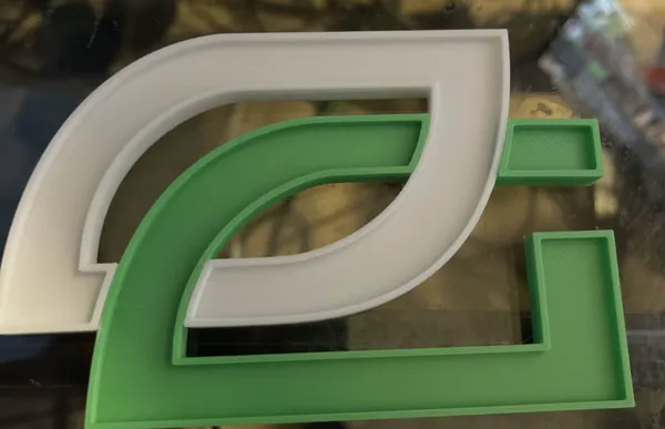 Logo mural gaming vert