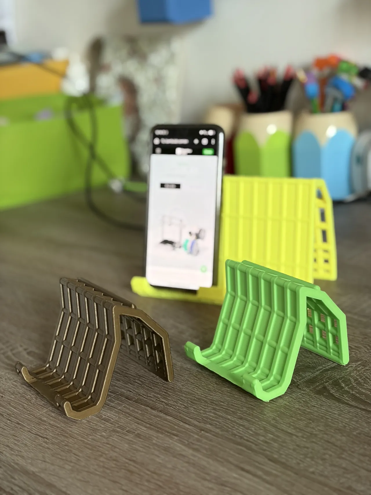 SmartPhone Holder + cable organizer (Single,Multi) view 4