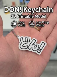 3 DON! 0.2mm layer, 2 walls, 15% infill