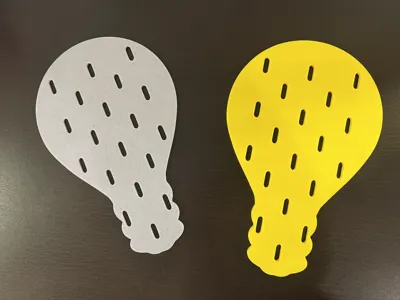 lightbulb shaped mini SKADIS (A1 mini friendly!)