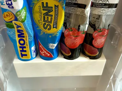 Refrigerator Organizer Tube Holder