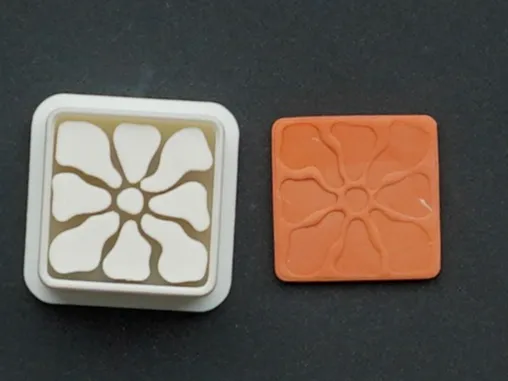 Floral Polymer Clay Cutter Earrings Necklaces