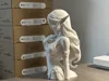 Inverted printing plate, if the arm bends and printing fails, print this