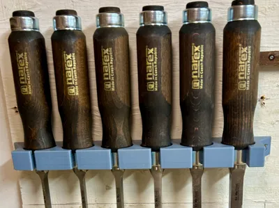 Wall mount for Narex Mortise Chisels
