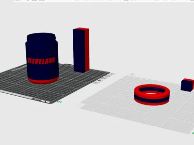 Cleveland Guardians can Koozie 12oz US.