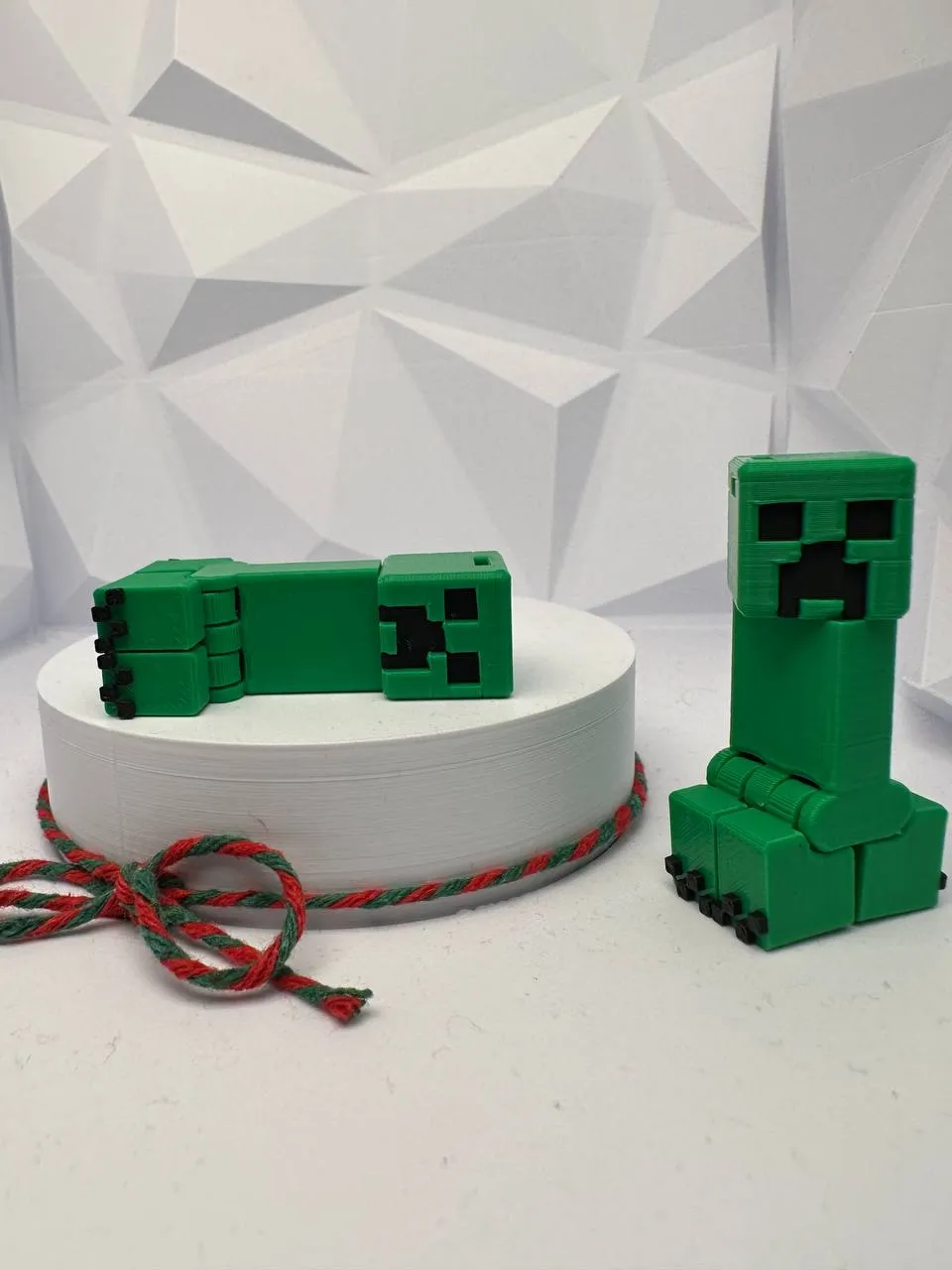 Minecraft Creeper Articulated view 3