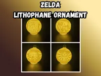 Ornement de Noël lithophanie Zelda — photo 2