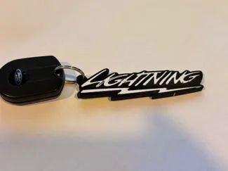 Ford F150 Lightning Keychain
