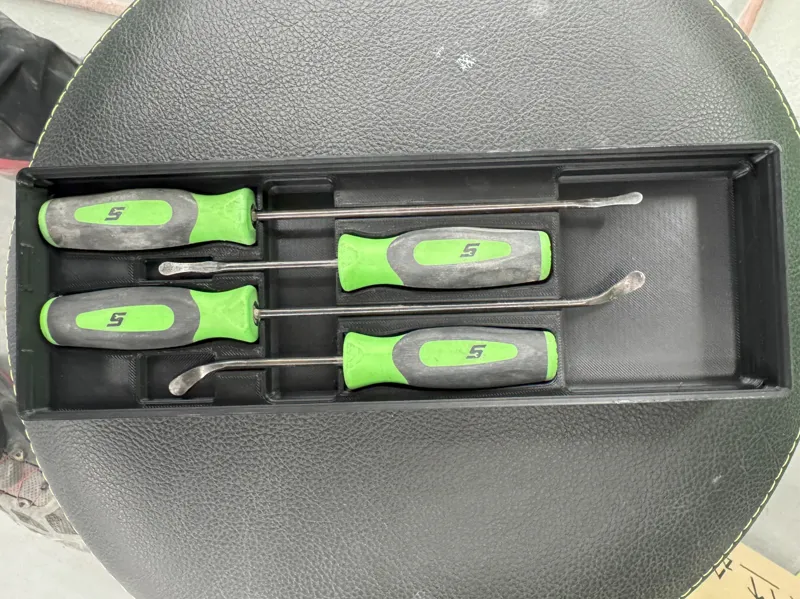 Gridfinity Snap-On Seal/O-Ring Mini Set Tray