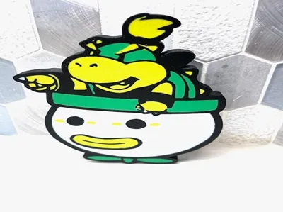 Super Mario Bowser Jr Wall mount