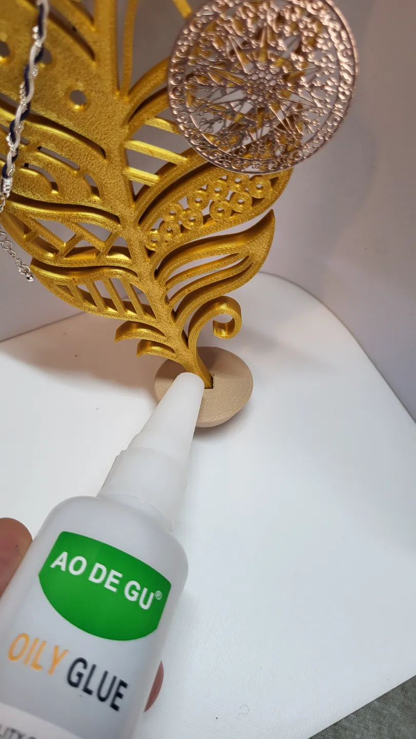 Jewelry Earring Hanger Feather Ink view 4