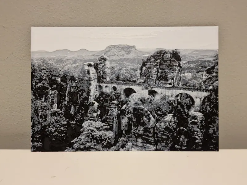 Bastei Brücke HueForge