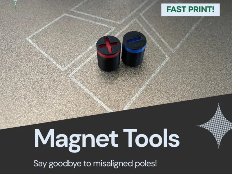 Magnet tool / Magnet dispenser / Magnet insertion