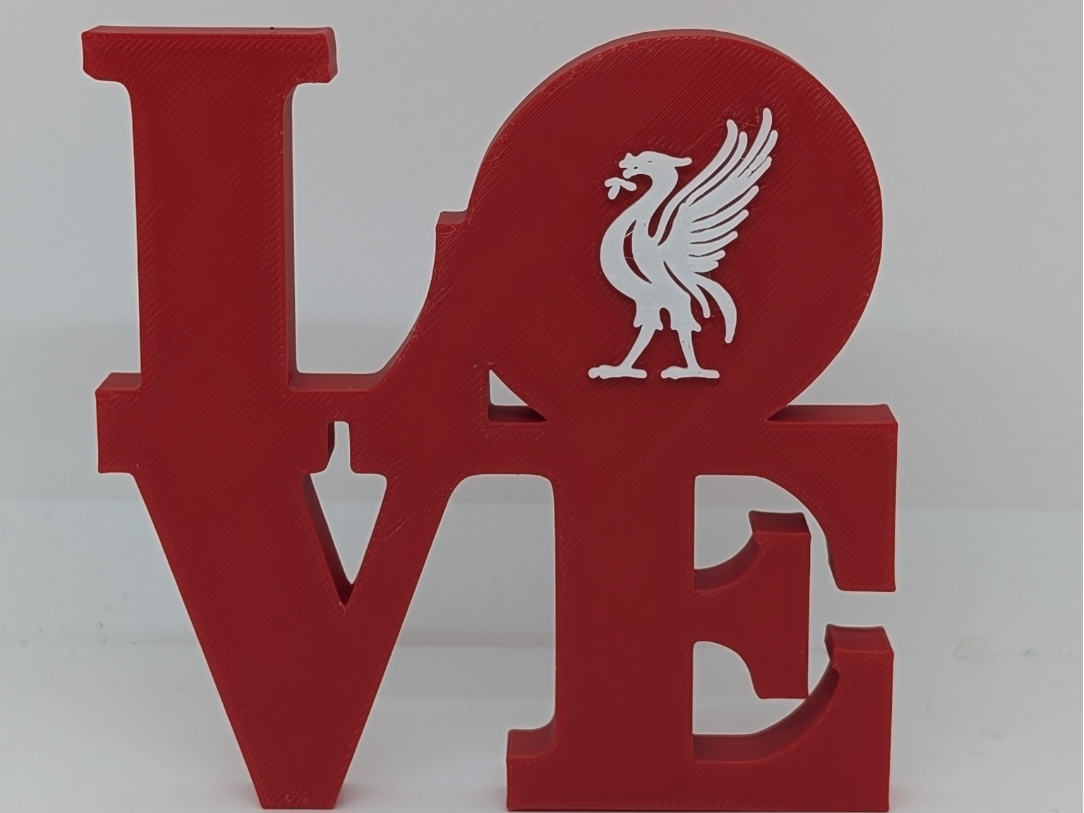 Liverpool FC Love Park Sign