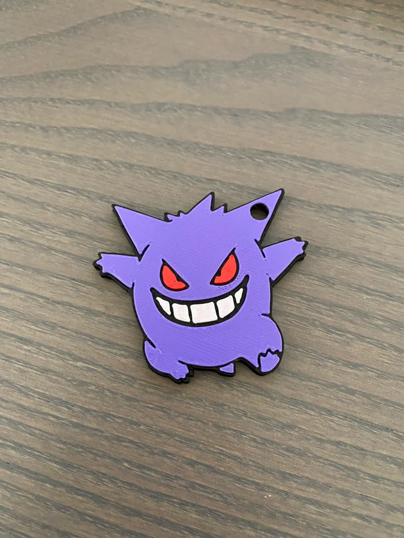 Pokemon Keychain Gengar