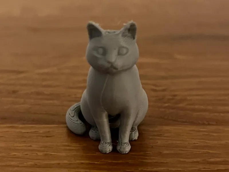 Sitzende Katze – Aufrechte Pose