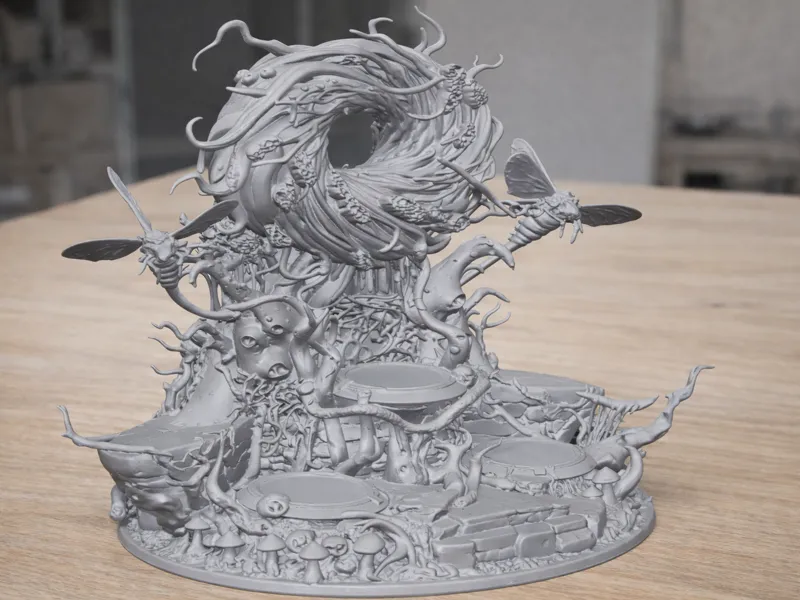 Death Guard display base