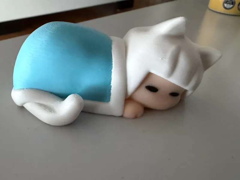Sleeping Cat girl
