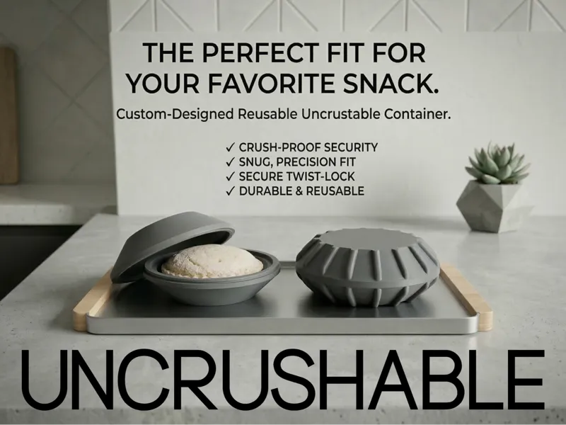 Uncrustable Container | Crushproof Twist-Lock Case