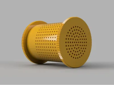 Spool Desiccant Container