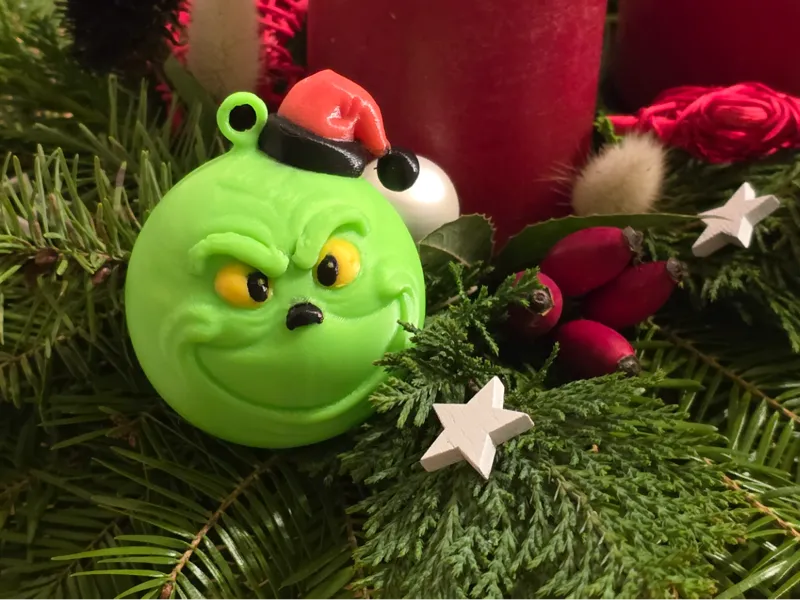 Grinch Weihnachtskugel