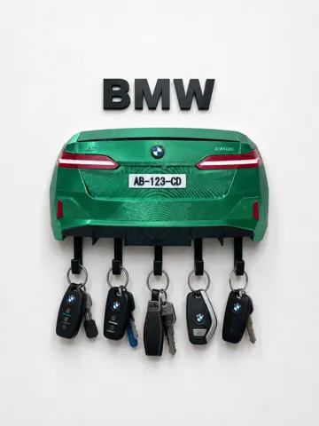 Llavero: BMW M5 M60 – Support mural porte-clés — vista de referencia 2