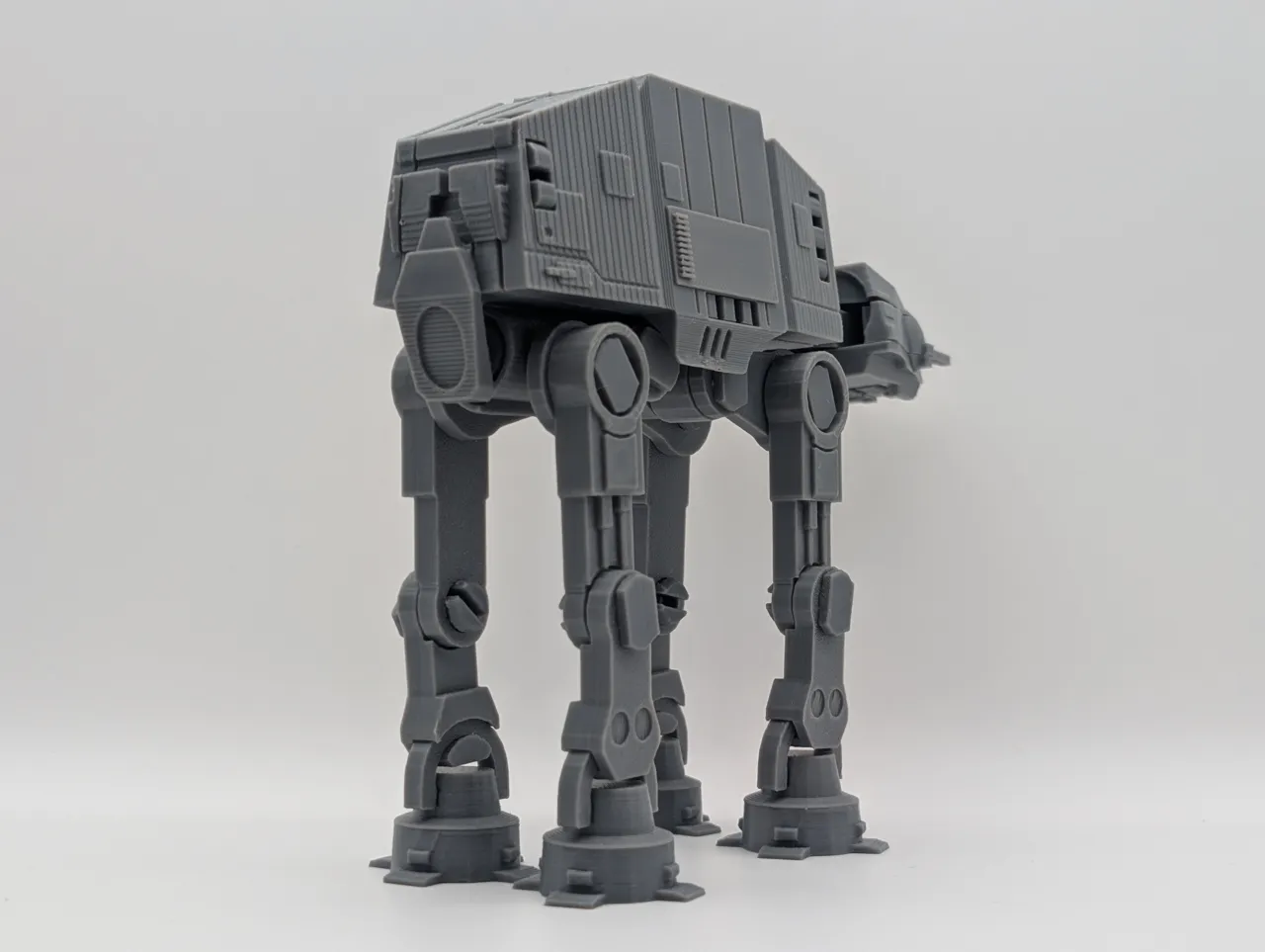 Star Wars AT-AT Articulated Model view 2