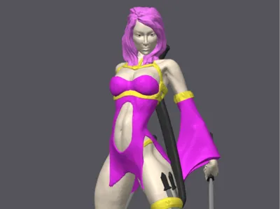 Female sword warrior