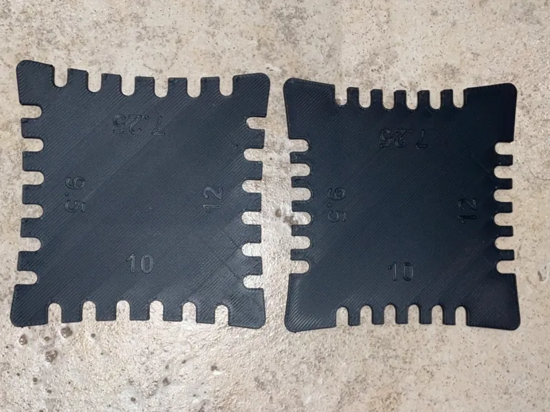 Guitar Neck Radius Gauge