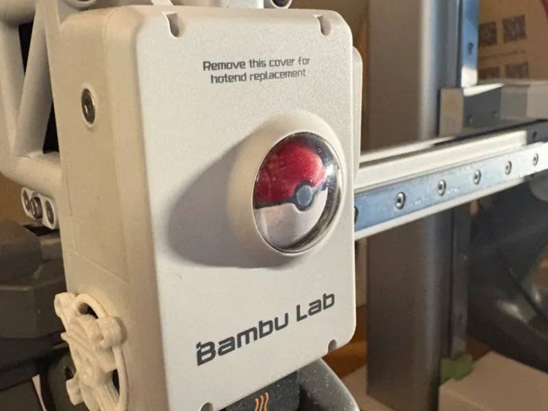 BambuLab A1 Mini Extruder Drehrad Pokeball