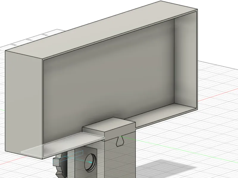 Additional Storage shelf mounted
