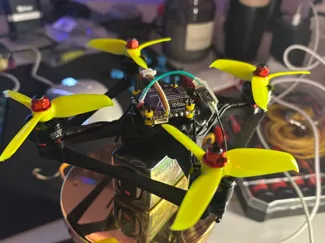 CDX.V9.3 3 inch fpv drone whoop mounting