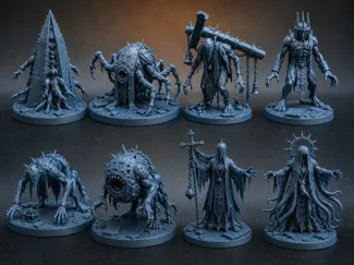 Trench Crusade Monster Pack - 8 Abominations 