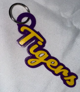 Tigers Keychain