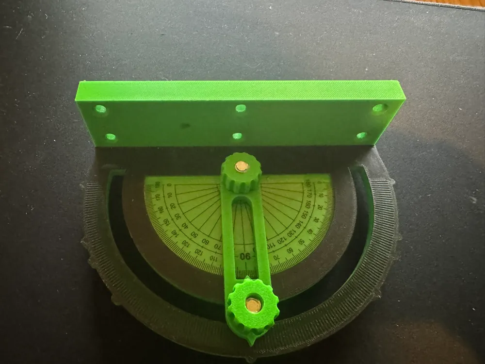 Miter Table Math Router Table Mitre Gauge by Michael MakerWorld: Download Free 3D Models