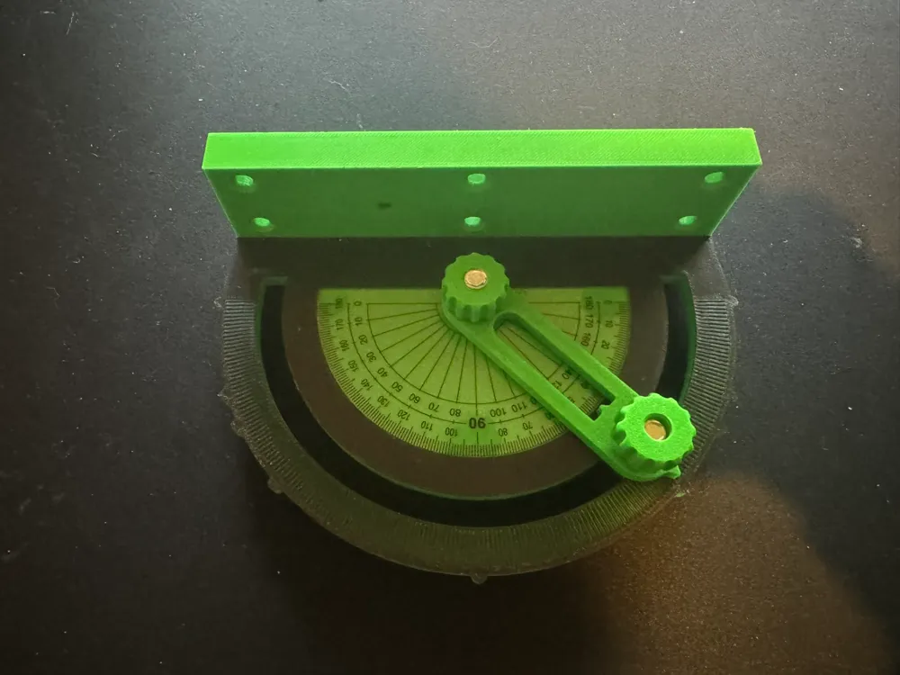 Miter Table Math Router Table Mitre Gauge by Michael MakerWorld: Download Free 3D Models