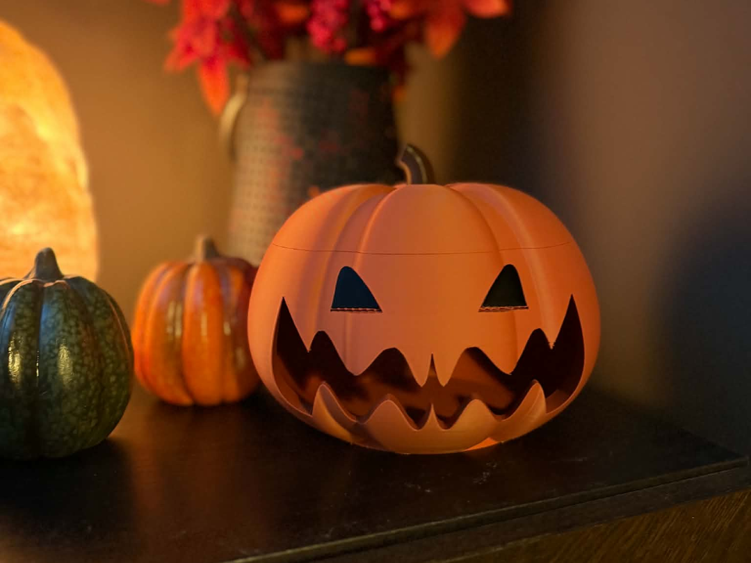 Halloween Pumpkin Candy Bowl | Halloween Lamp 3D model