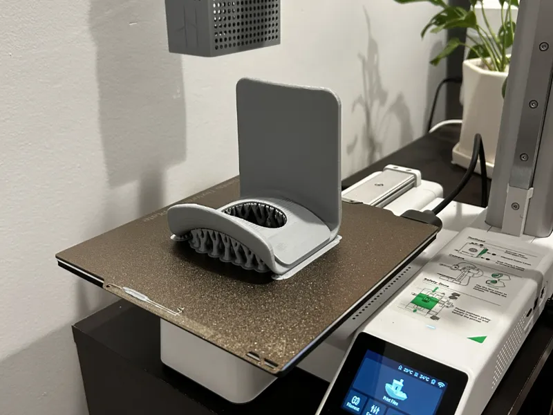 Simple Under-Desk Headphone hook