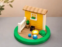 Cat House Diorama