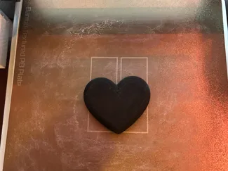 simple heart bigger