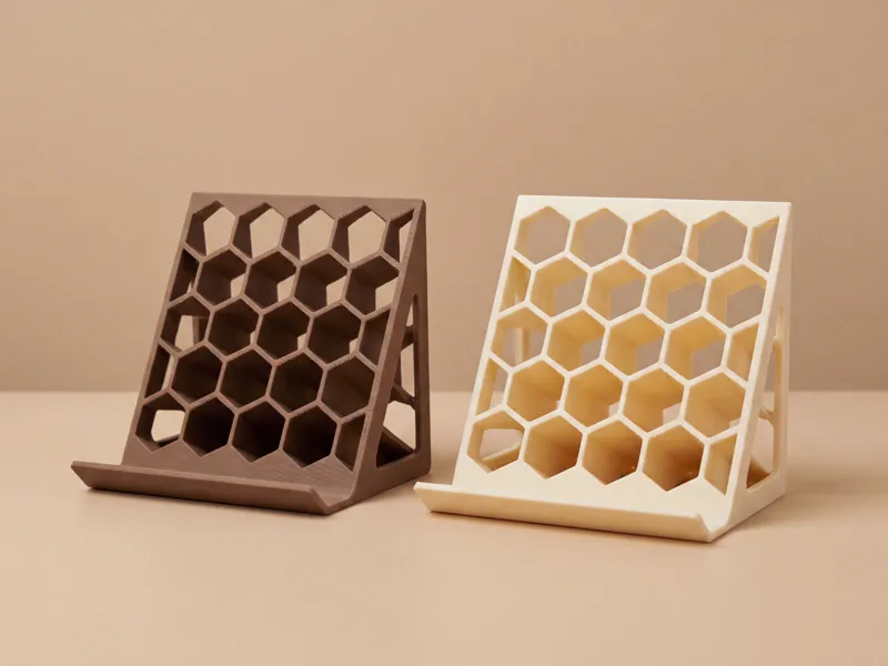 Hexagonal Honeycomb Phone Stand